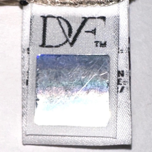 Diane Von Furstenberg Olivia Black And Nude Floral Lace - Picture 9 of 13